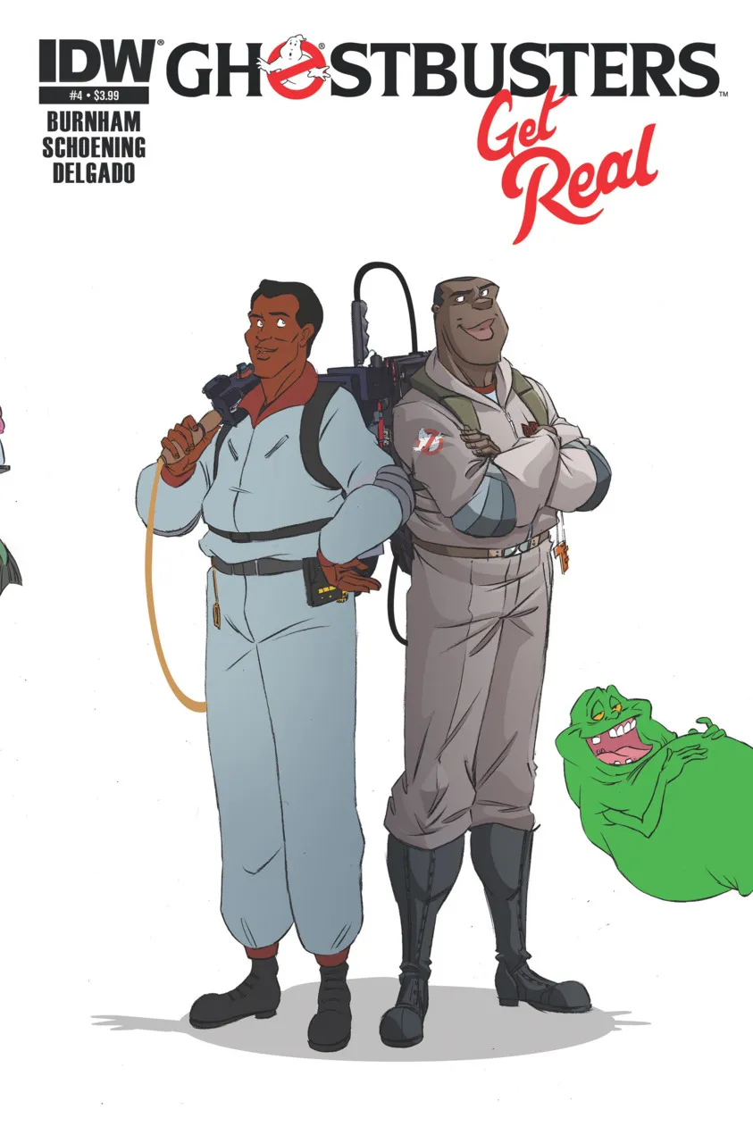 Cover of Ghostbusters: Get Real #4