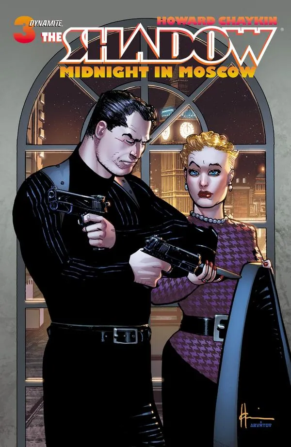 Cover of The Shadow: Midnight in Moscow #3