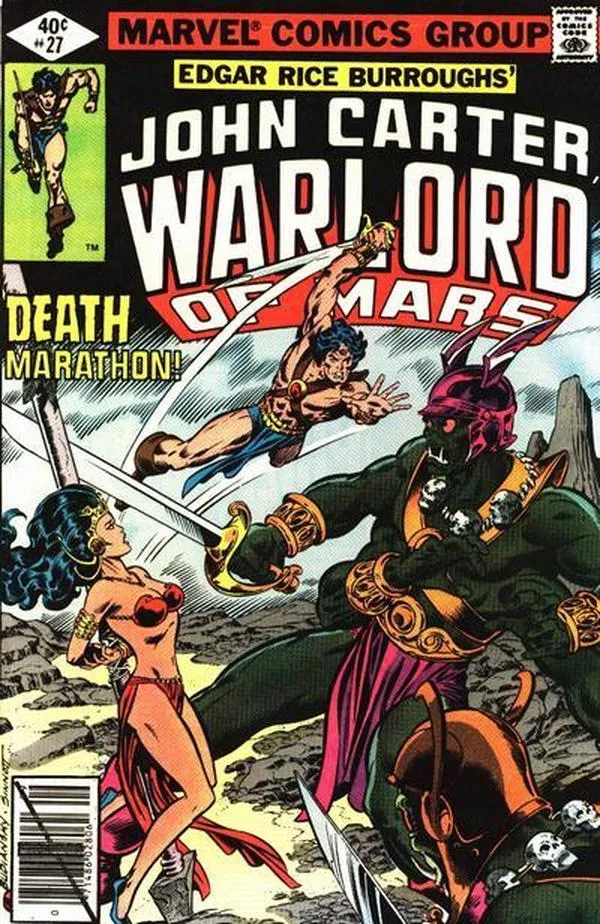 Cover of John Carter, Warlord of Mars #27