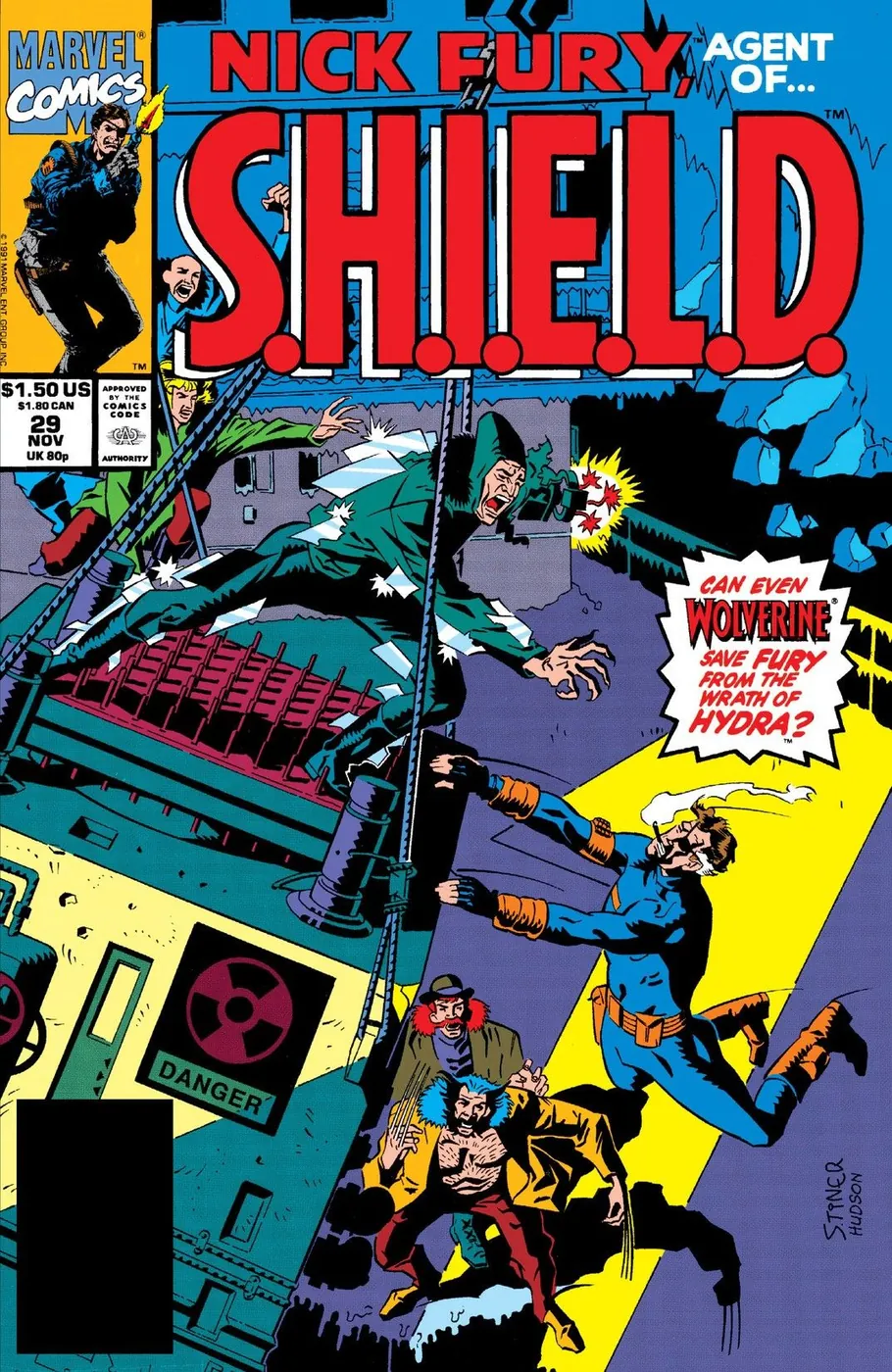 Cover of Nick Fury, Agent of S.H.I.E.L.D. #29