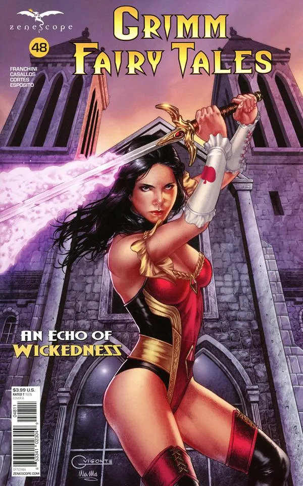 Cover of Grimm Fairy Tales #48
