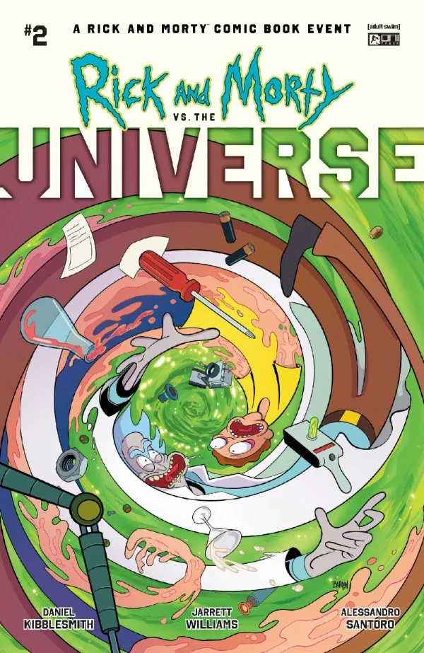 Cover of Rick and Morty vs. the Universe #2