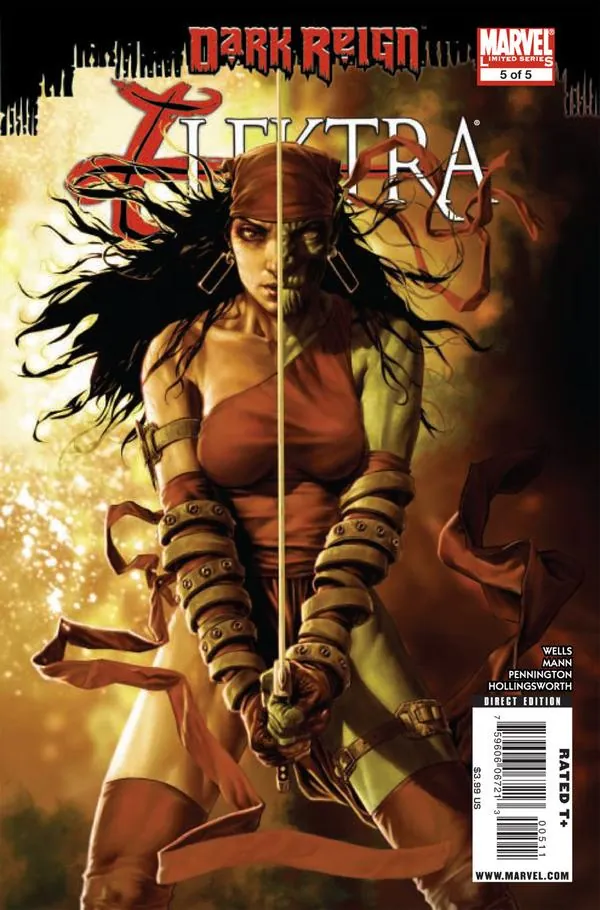 Cover of Dark Reign: Elektra #5