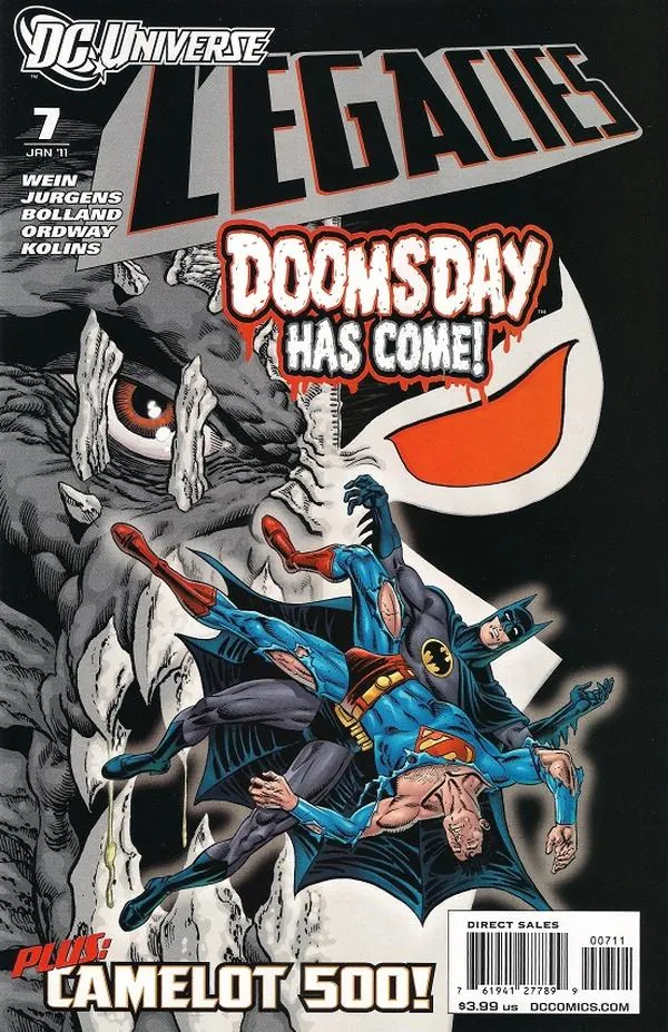 Cover of DCU: Legacies #7