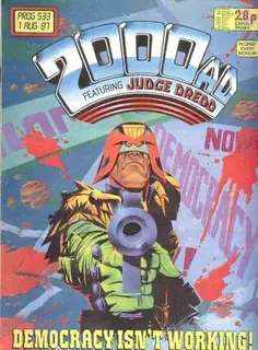 Cover of 2000 AD #533