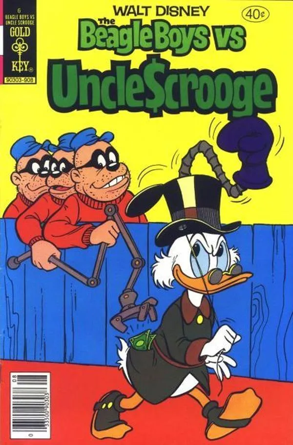 Cover of Walt Disney the Beagle Boys versus Uncle Scrooge #6