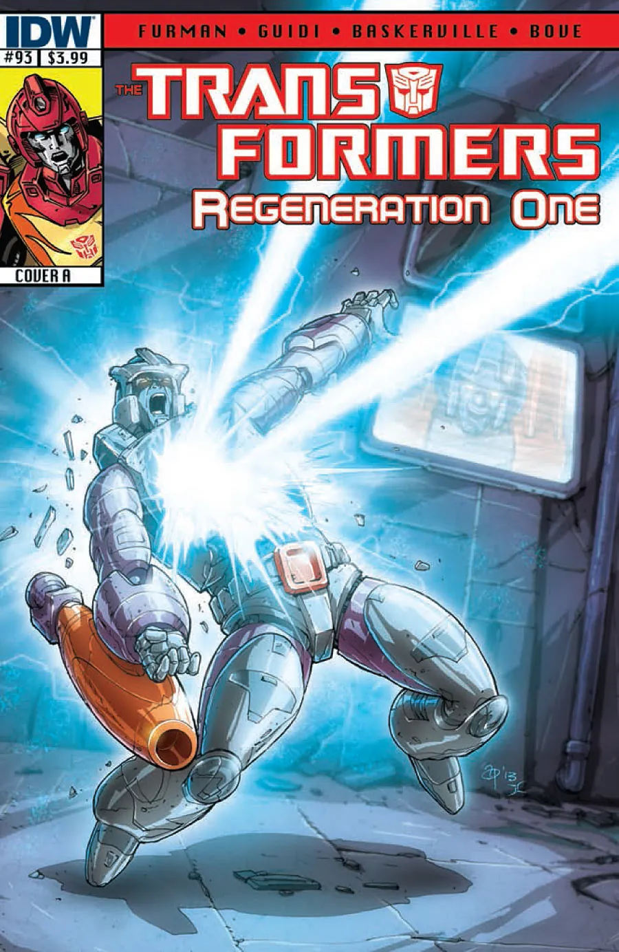 Cover of Transformers: Regeneration One #93