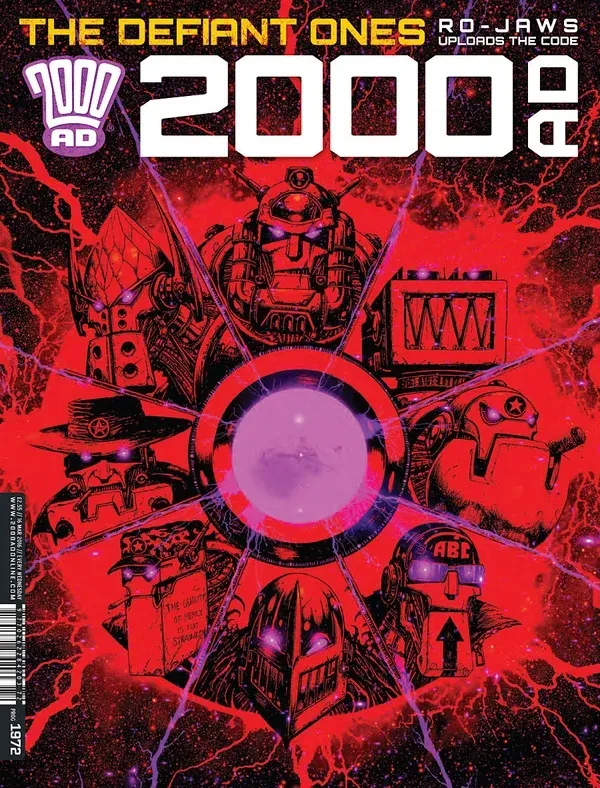 Cover of 2000 AD #1972