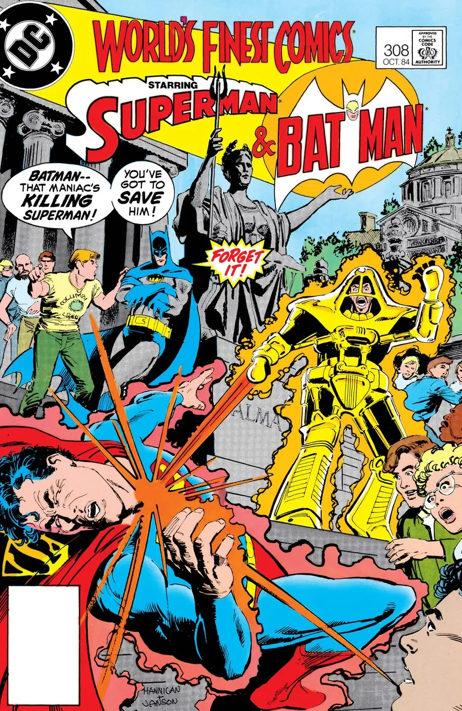 Cover of World's Finest Comics #308