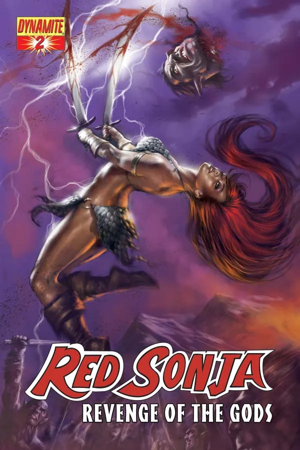 Cover of Red Sonja: Revenge of the Gods #2