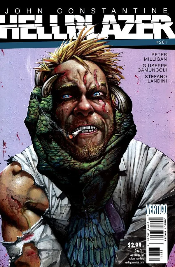 Cover of Hellblazer #281