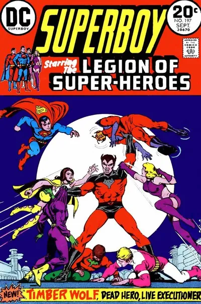 Cover of Superboy #197