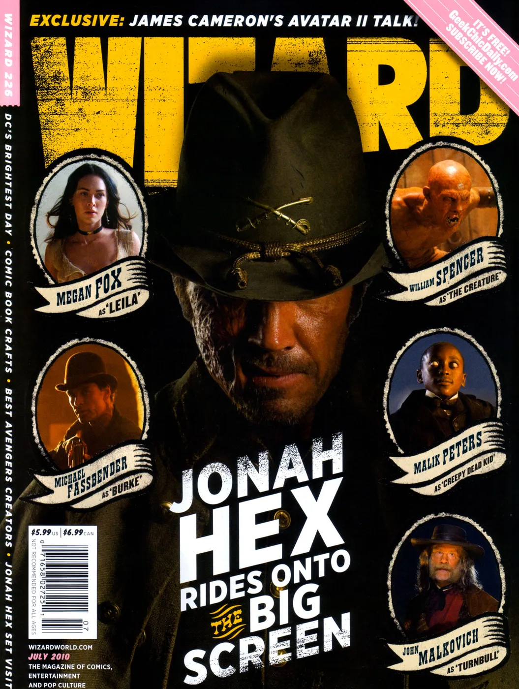Cover of Wizard: The Comics Magazine #226
