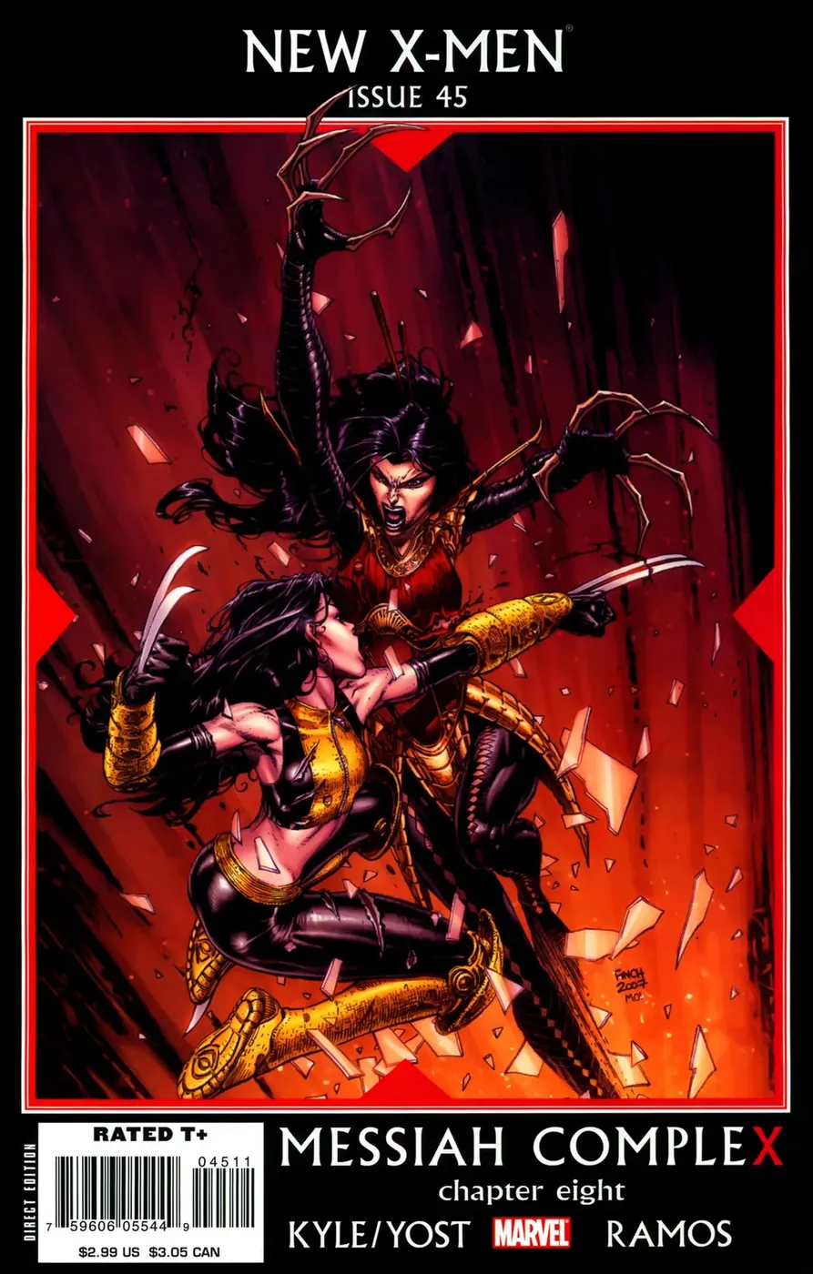 Cover of New X-Men #45