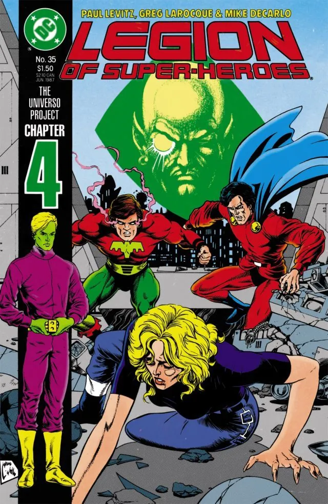 Cover of Legion of Super-Heroes #35