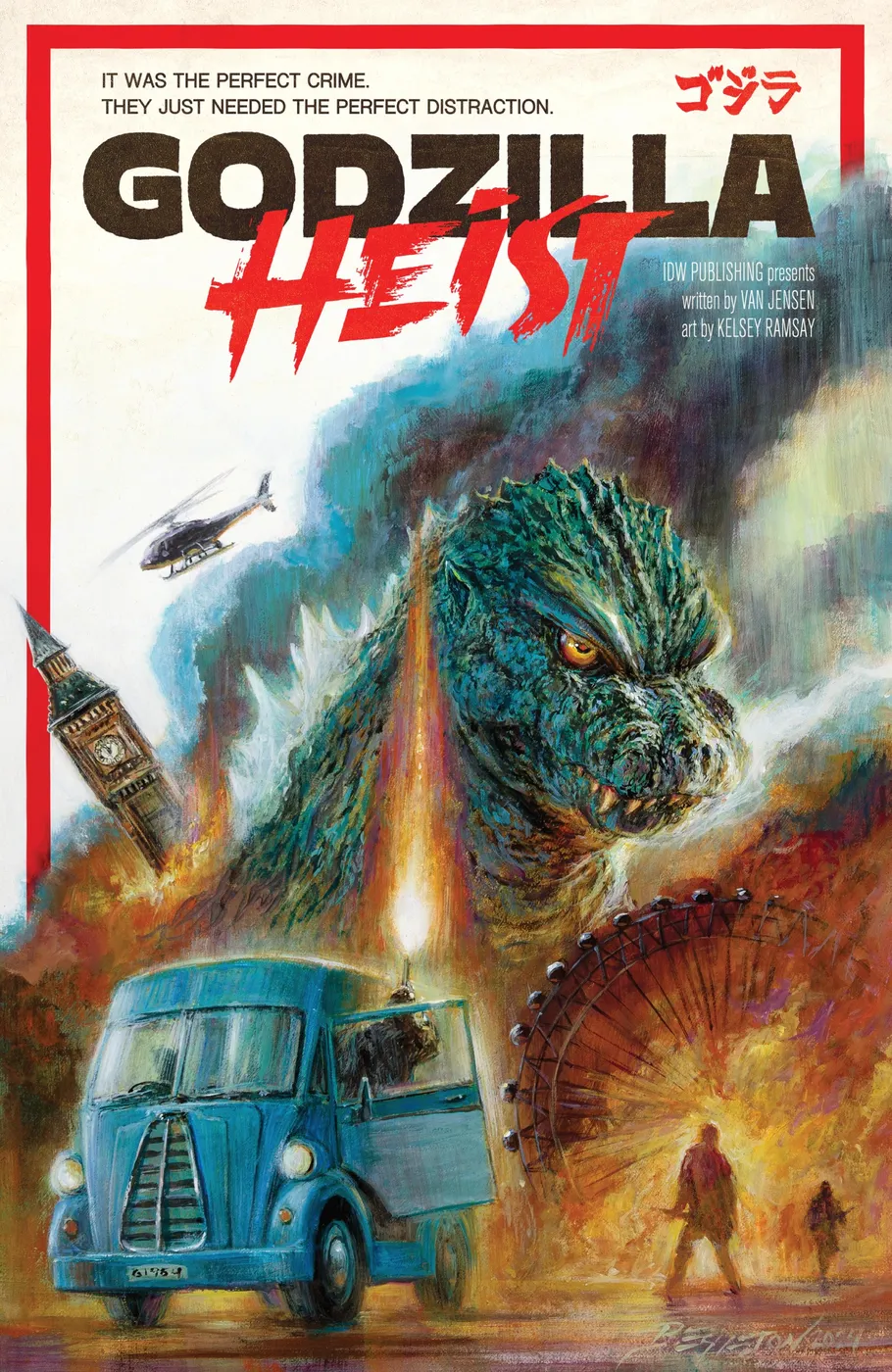 Cover of Godzilla: Heist #[nn]