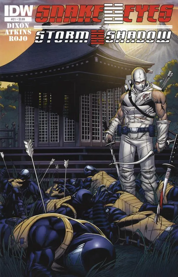 Cover of Snake Eyes and Storm Shadow #21
