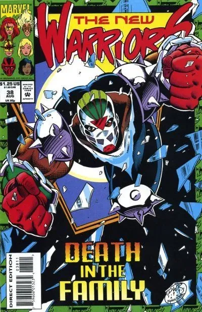 Cover of The New Warriors #38