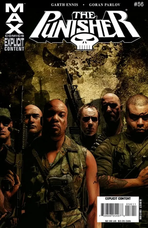 Cover of Punisher #56