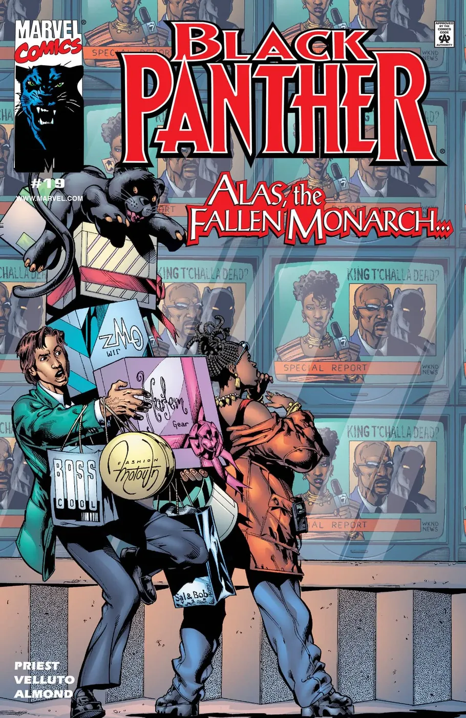 Cover of Black Panther #19