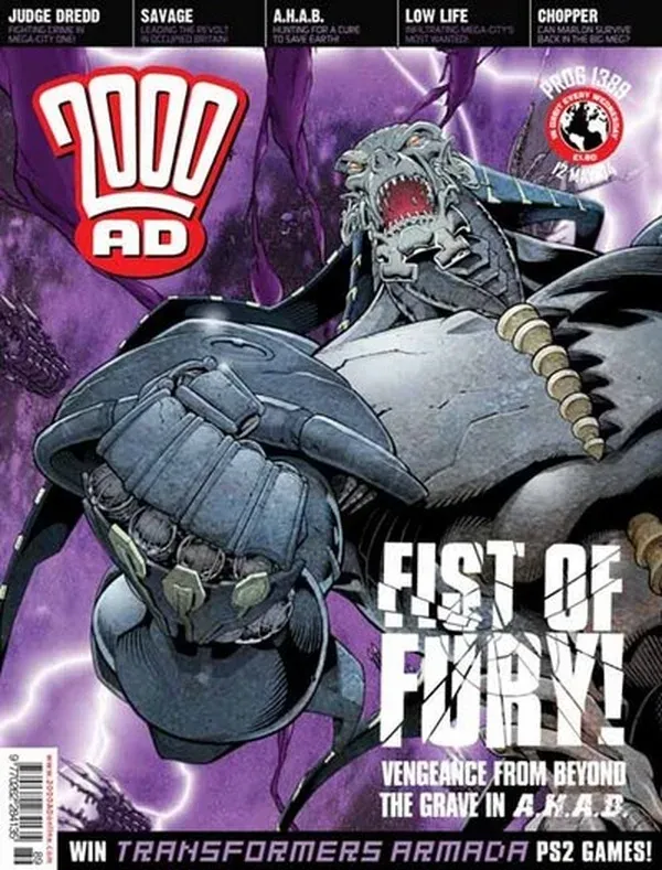 Cover of 2000 AD #1389