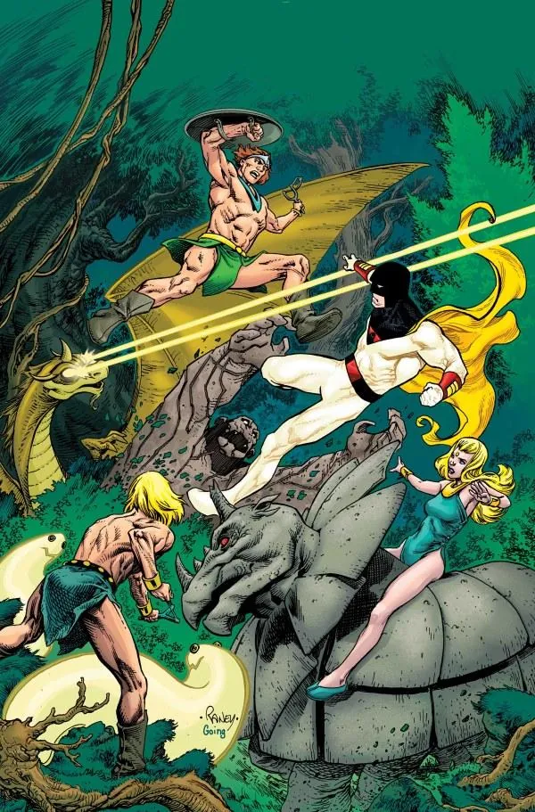Cover of Space Ghost vs. the Herculoids #1