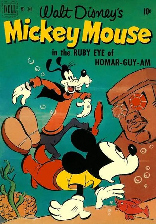 Cover of Four Color #343