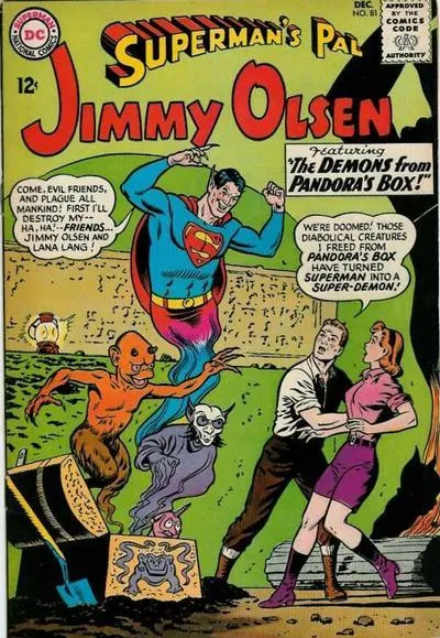 Cover of Superman's Pal, Jimmy Olsen #81