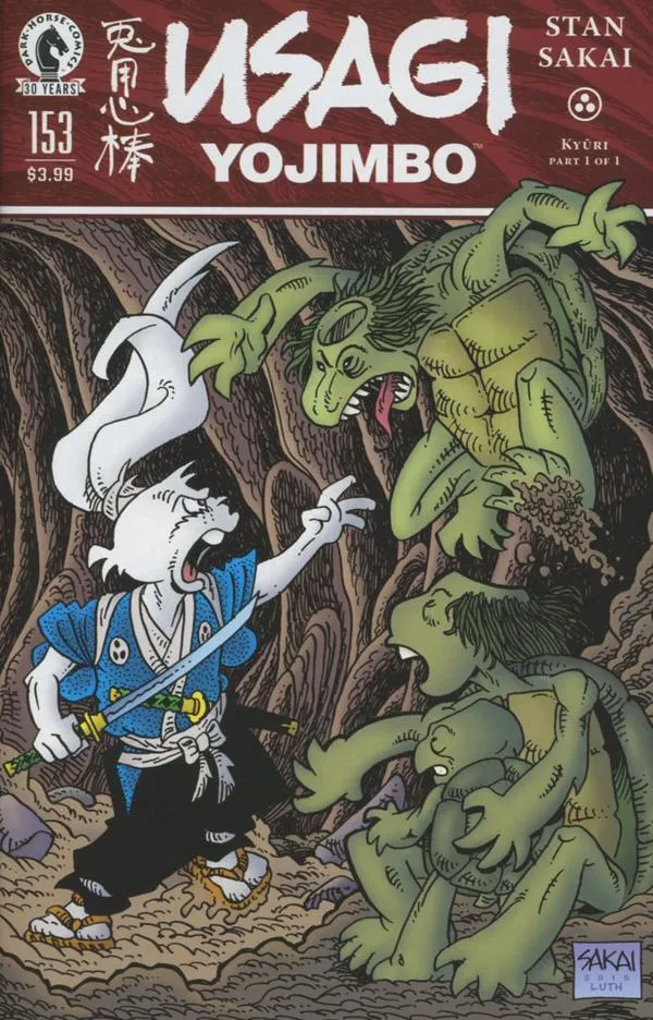 Cover of Usagi Yojimbo #153