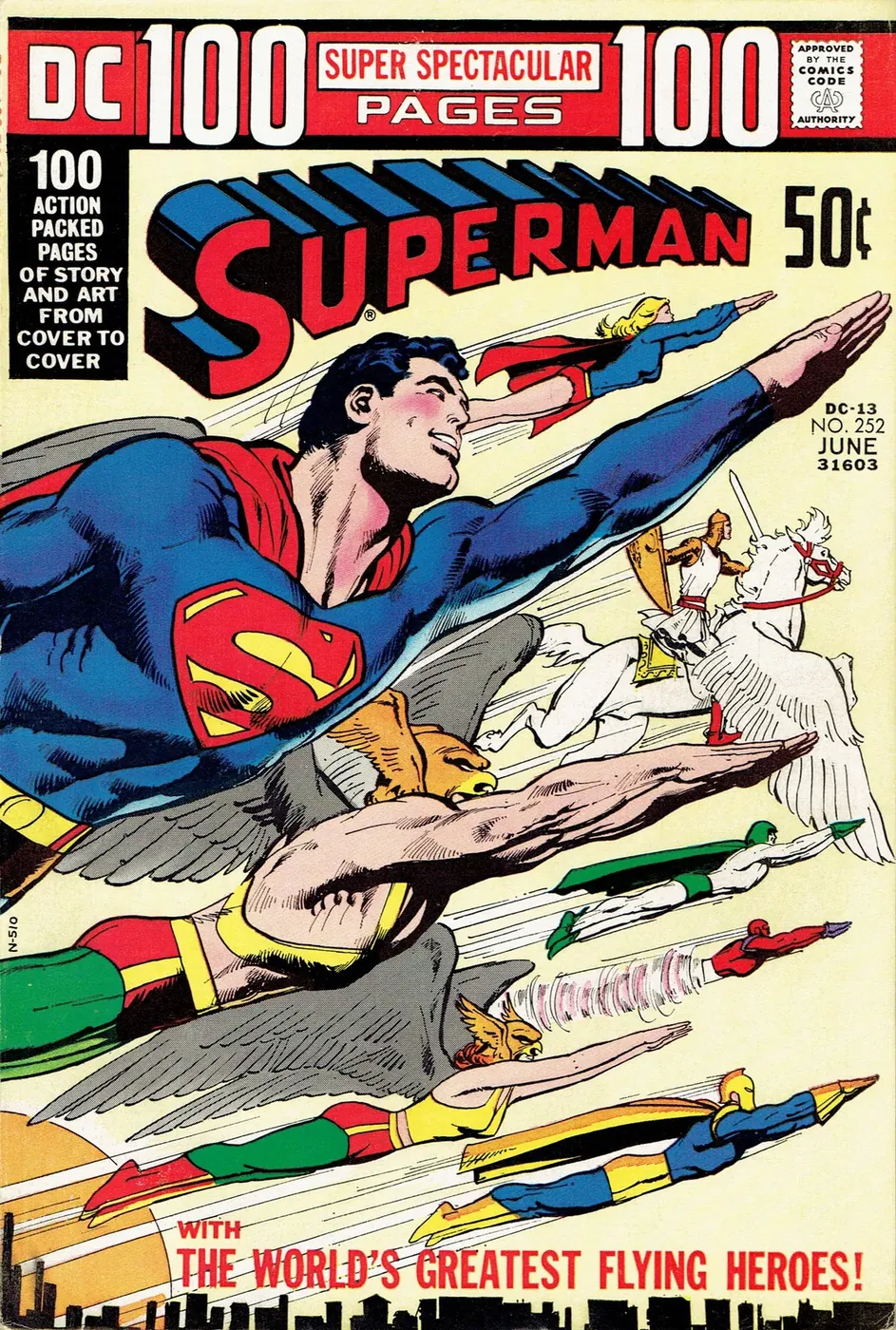 Cover of Superman #252