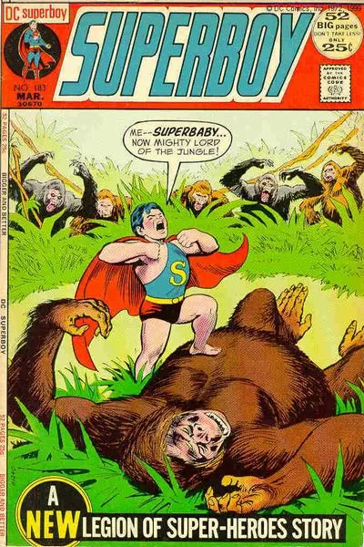 Cover of Superboy #183