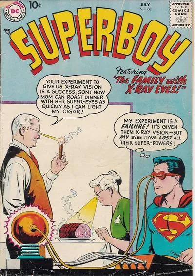 Cover of Superboy #66
