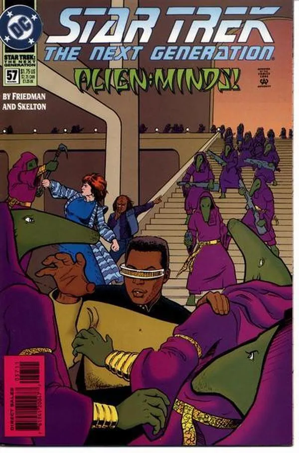 Cover of Star Trek: The Next Generation #57