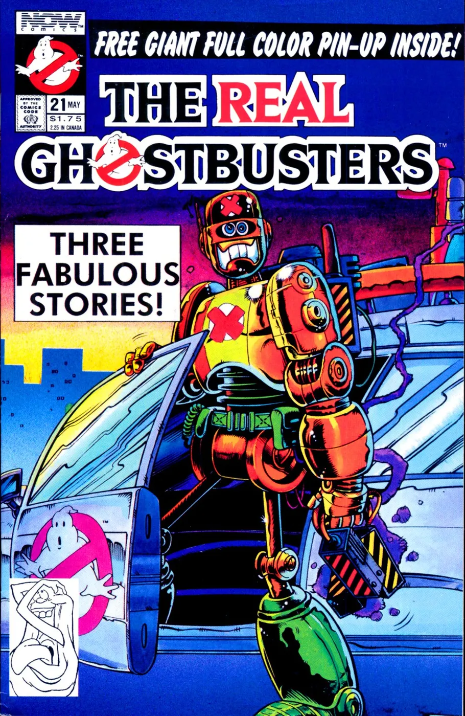 Cover of The Real Ghostbusters #21