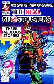 Cover of The Real Ghostbusters #21