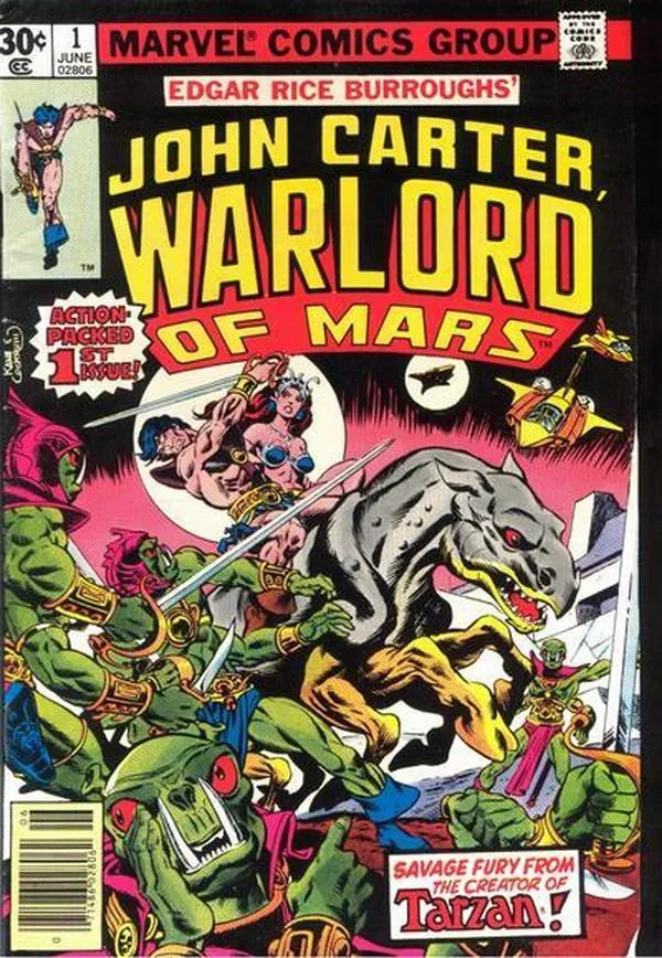 Cover of John Carter, Warlord of Mars #1