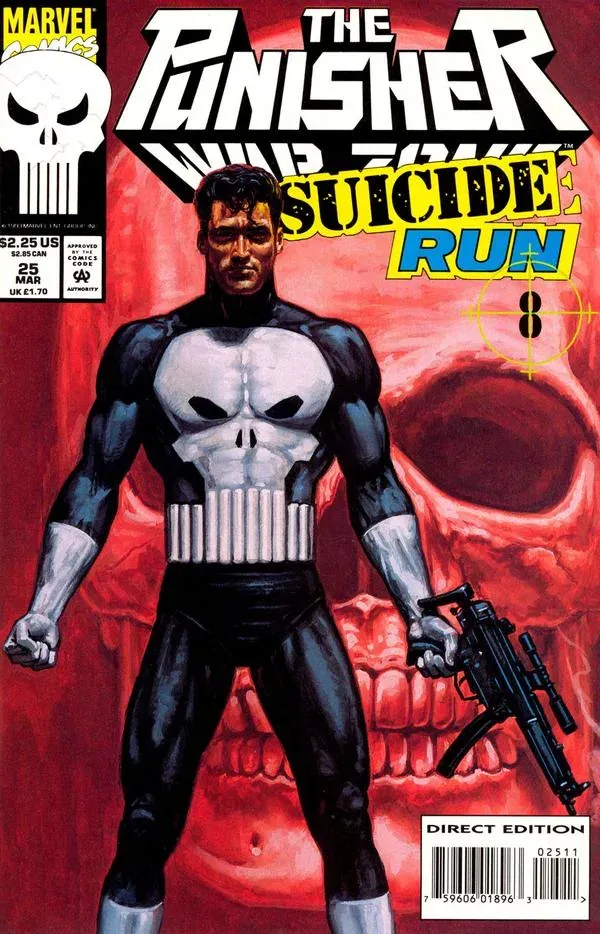 Cover of The Punisher: War Zone #25