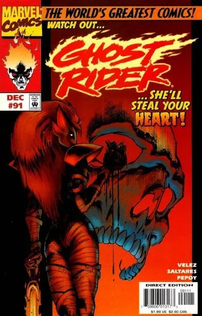 Cover of Ghost Rider #91
