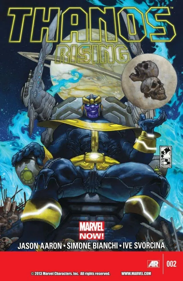 Cover of Thanos Rising #2