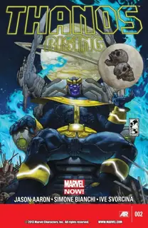 Cover of Thanos Rising #2