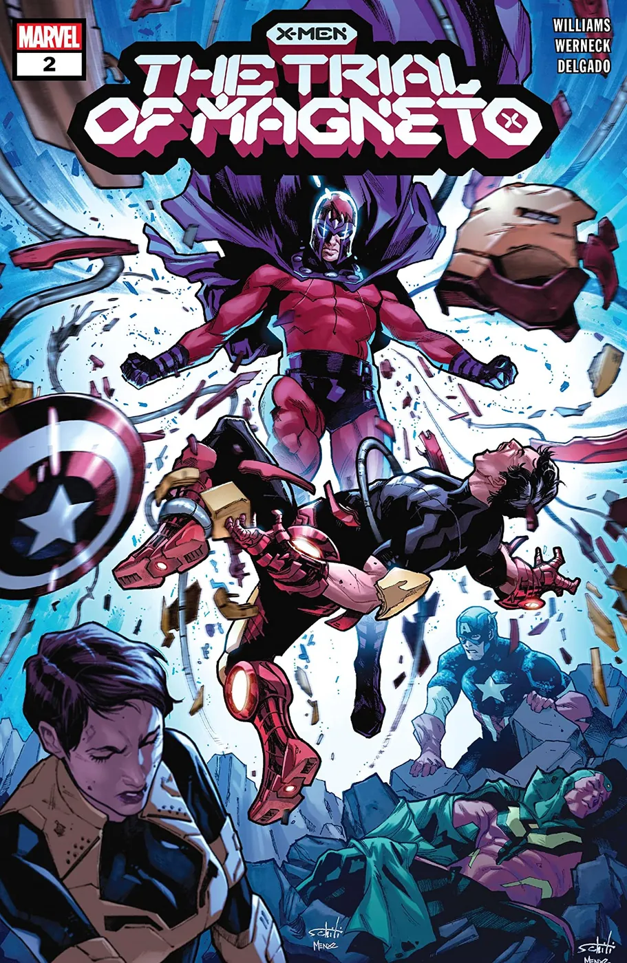Cover of X-Men: The Trial of Magneto #2