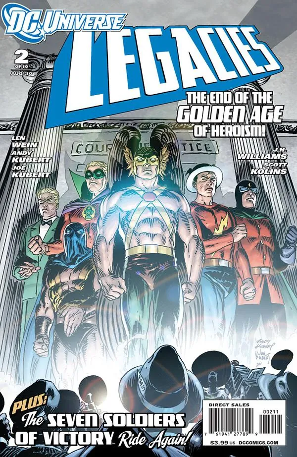 Cover of DCU: Legacies #2