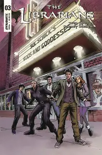 Cover of The Librarians #3
