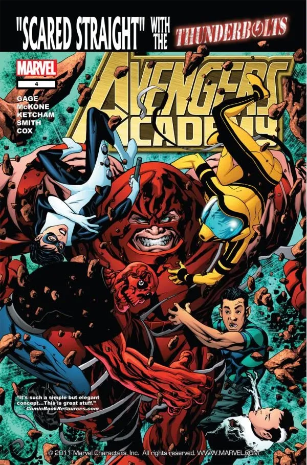 Cover of Avengers Academy #4