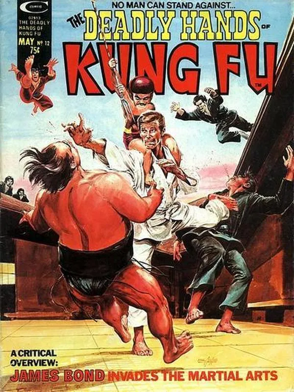 Cover of The Deadly Hands of Kung Fu #12