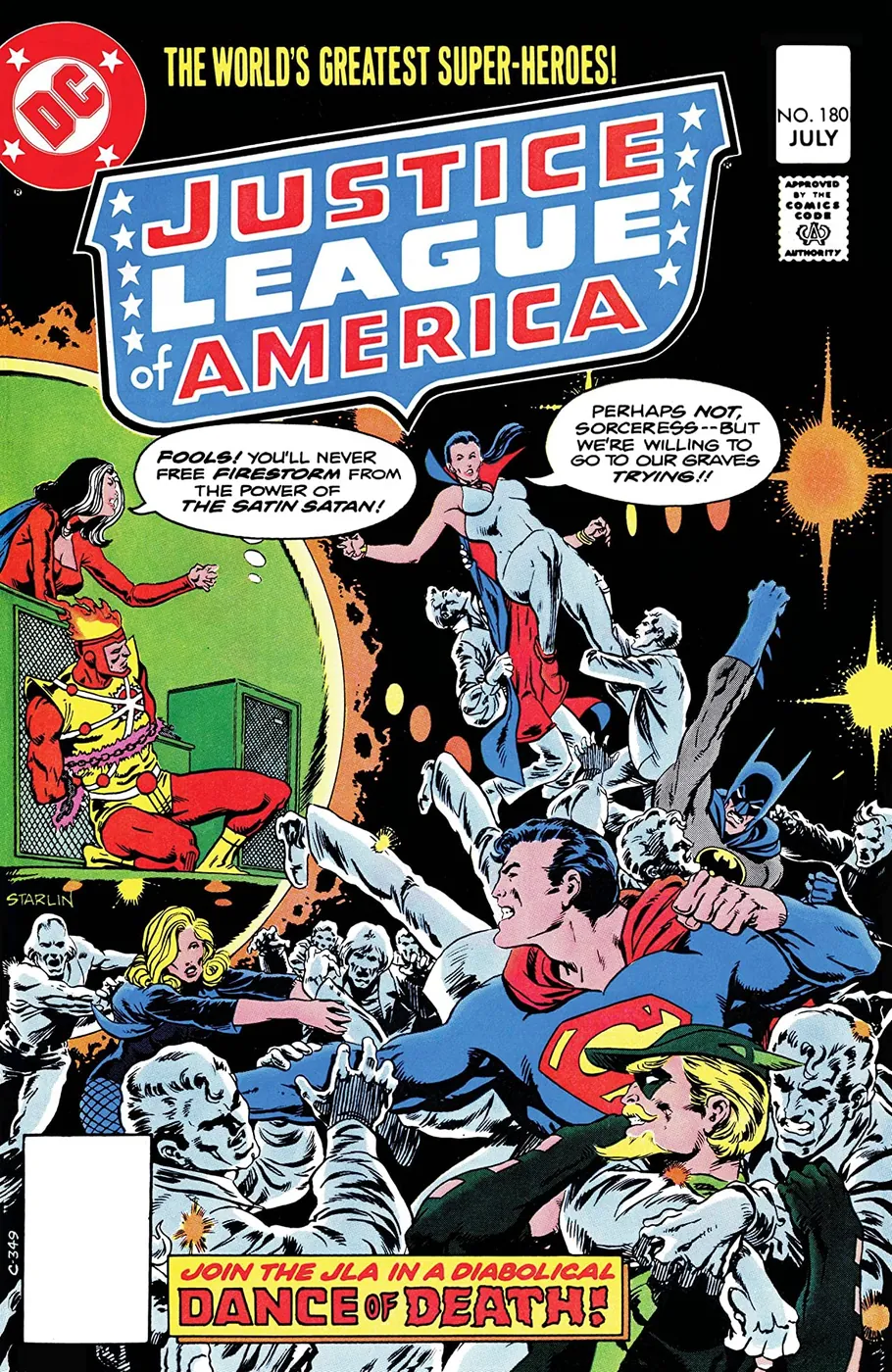 Cover of Justice League of America #180