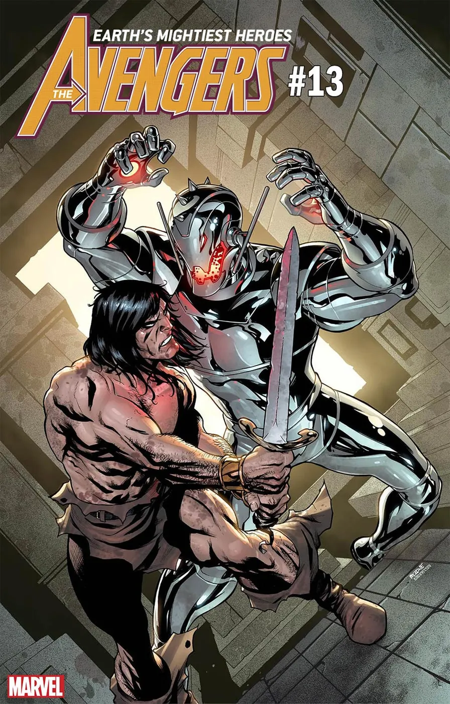 Cover of Avengers #13 (703)