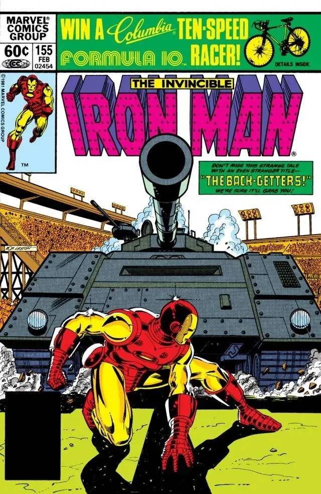 Cover of Iron Man #155