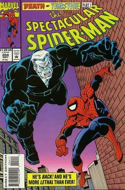 Cover of The Spectacular Spider-Man #204