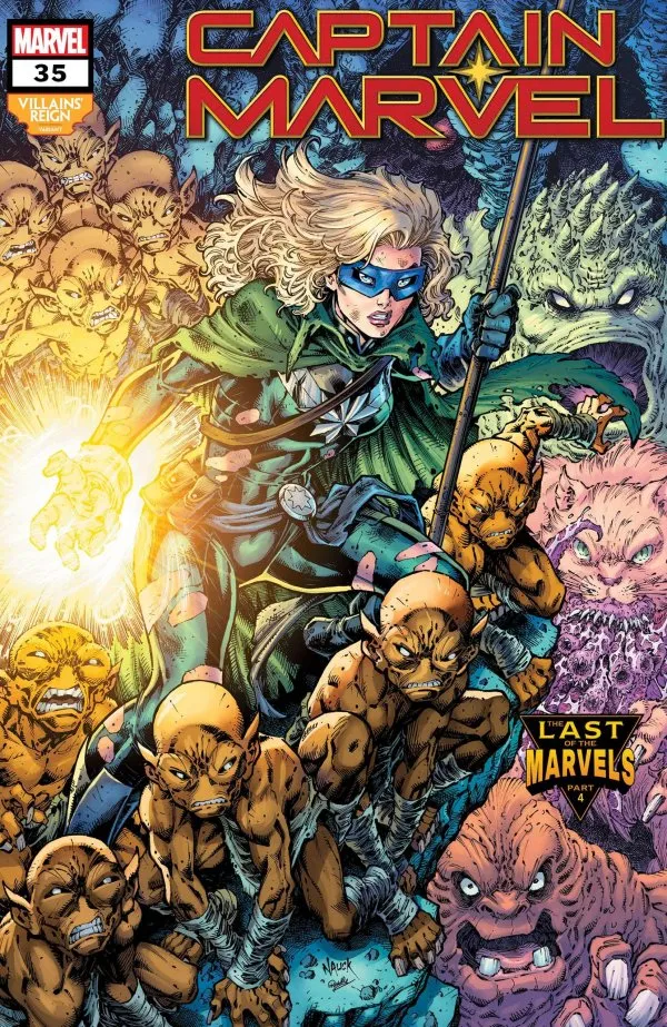 Cover of Captain Marvel #35 (169)